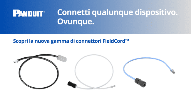 Novità da casa Panduit: il connettore FieldCord™