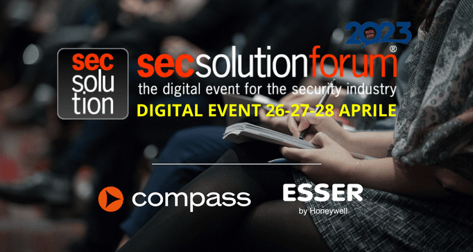 Compass ed Esser insieme al SecSolution Forum 2023